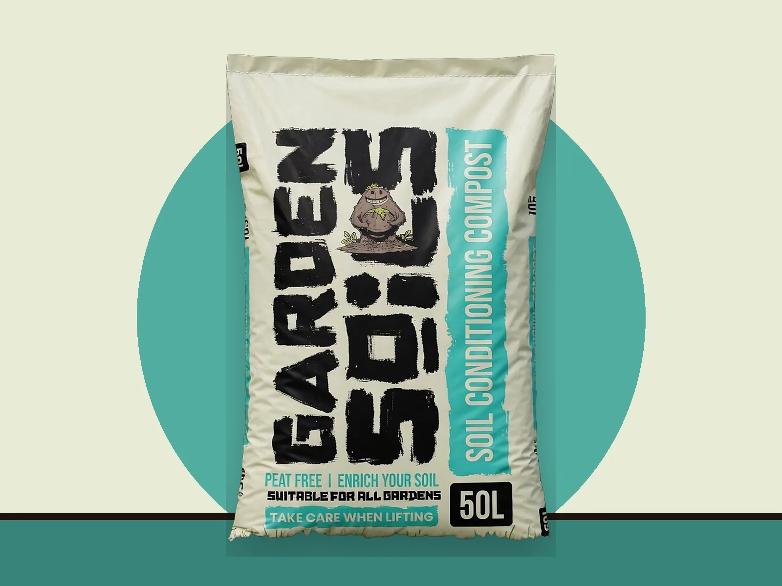 Garden Soils peat-free soil conditioning compost, 50L bag